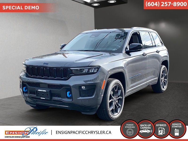2023 Jeep Grand Cherokee 4xe 30th Anniversary Electrified efficiency. Legendary Jeep capability.