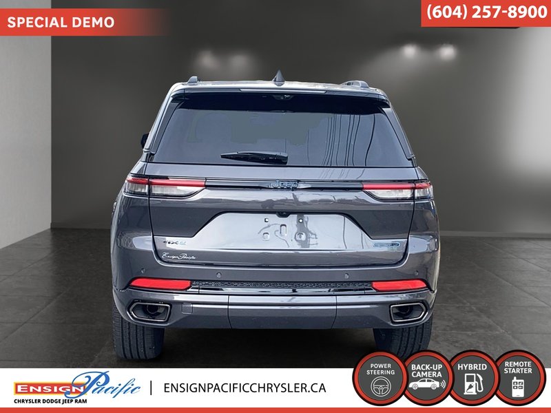 2023 Jeep Grand Cherokee 4xe 30th Anniversary Electrified efficiency. Legendary Jeep capability.