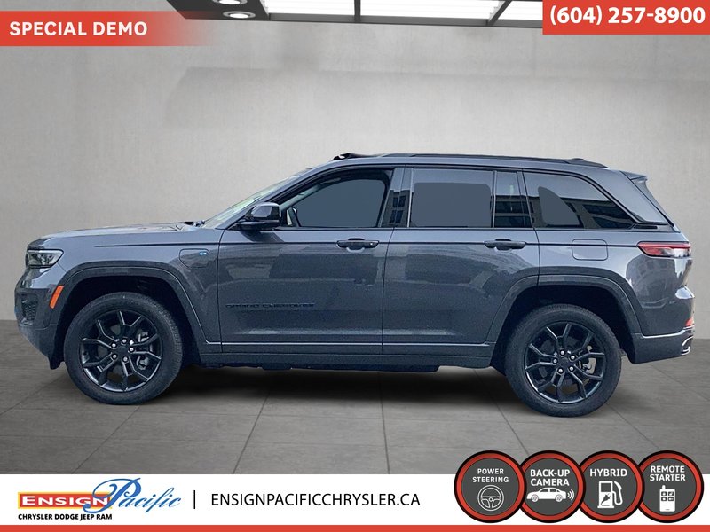 2023 Jeep Grand Cherokee 4xe 30th Anniversary Electrified efficiency. Legendary Jeep capability.