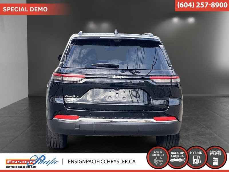 2023 Jeep Grand Cherokee 4xe 4xe Overland 4xe Commanding luxury. Electrified Jeep capability.