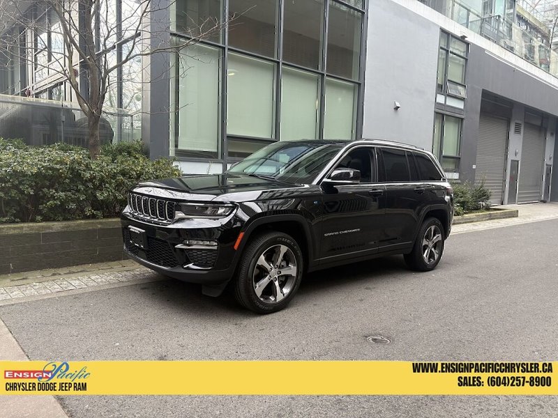 2023 Jeep Grand Cherokee 4xe 4xe Overland 4xe Commanding luxury. Electrified Jeep capability.