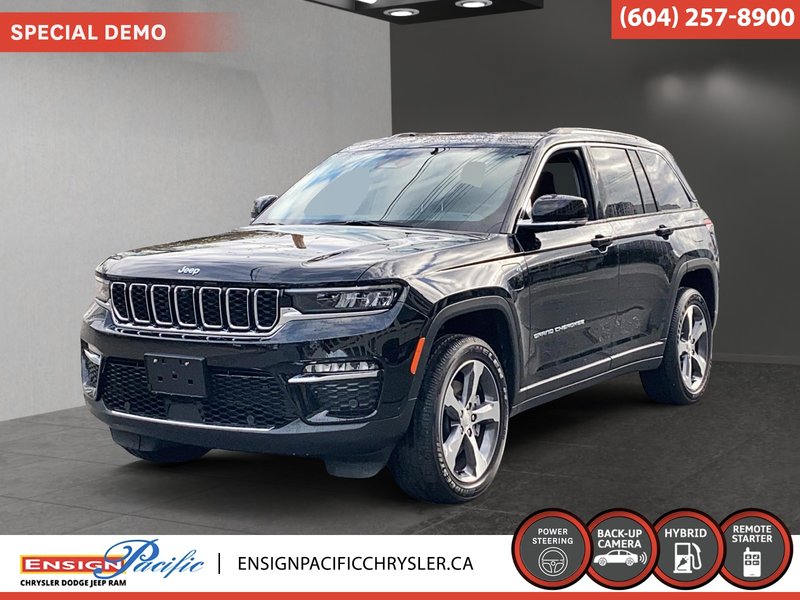 2023 Jeep Grand Cherokee 4xe 4xe Overland 4xe Commanding luxury. Electrified Jeep capability.