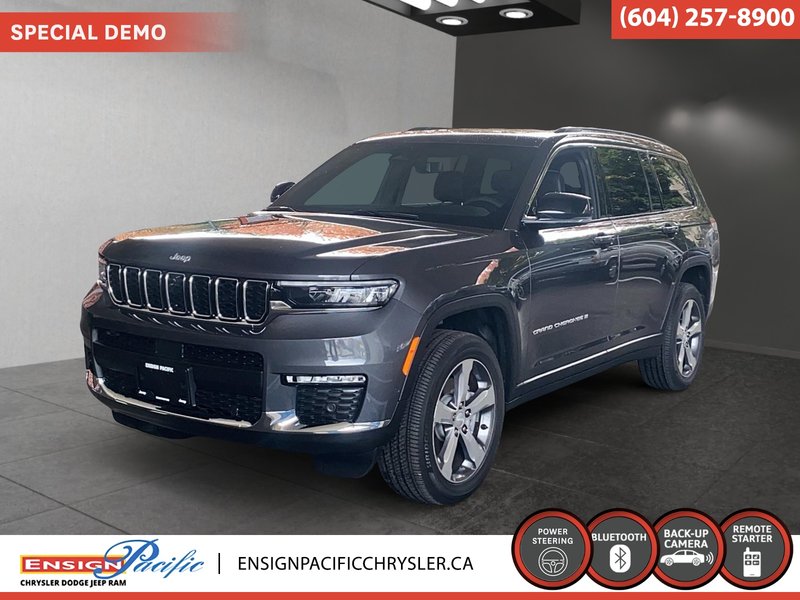 2024 Jeep Grand Cherokee L Limited Designed for Families. Built for Adventure.