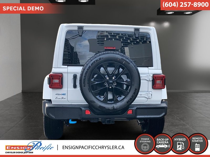 2024 Jeep Wrangler 4xe Sahara Adventure Without Limits. Electrified Wrangler Capability.