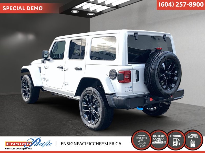 2024 Jeep Wrangler 4xe Sahara Adventure Without Limits. Electrified Wrangler Capability.