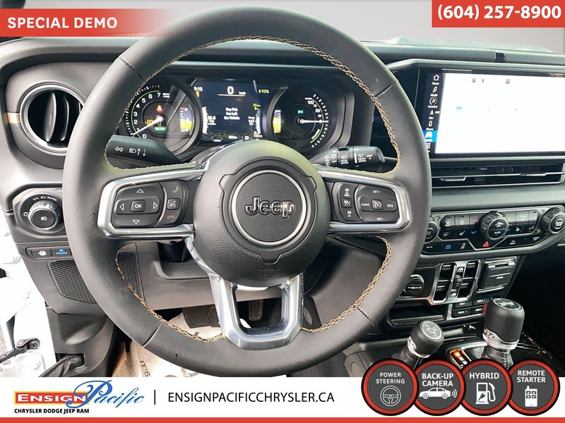 2024 Jeep Wrangler 4xe Sahara Adventure Without Limits. Electrified Wrangler Capability.