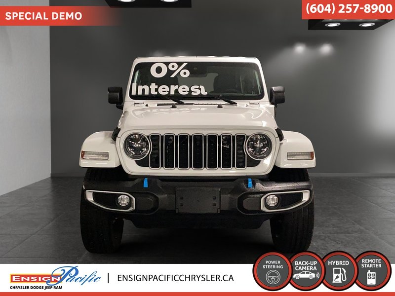 2024 Jeep Wrangler 4xe Sahara Adventure Without Limits. Electrified Wrangler Capability.