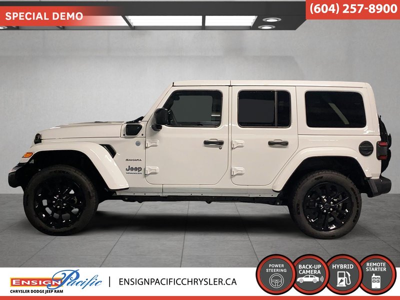 2024 Jeep Wrangler 4xe Sahara Adventure Without Limits. Electrified Wrangler Capability.