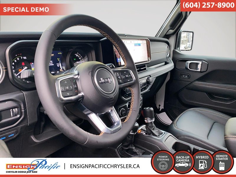 2024 Jeep Wrangler 4xe Sahara Adventure Without Limits. Electrified Wrangler Capability.