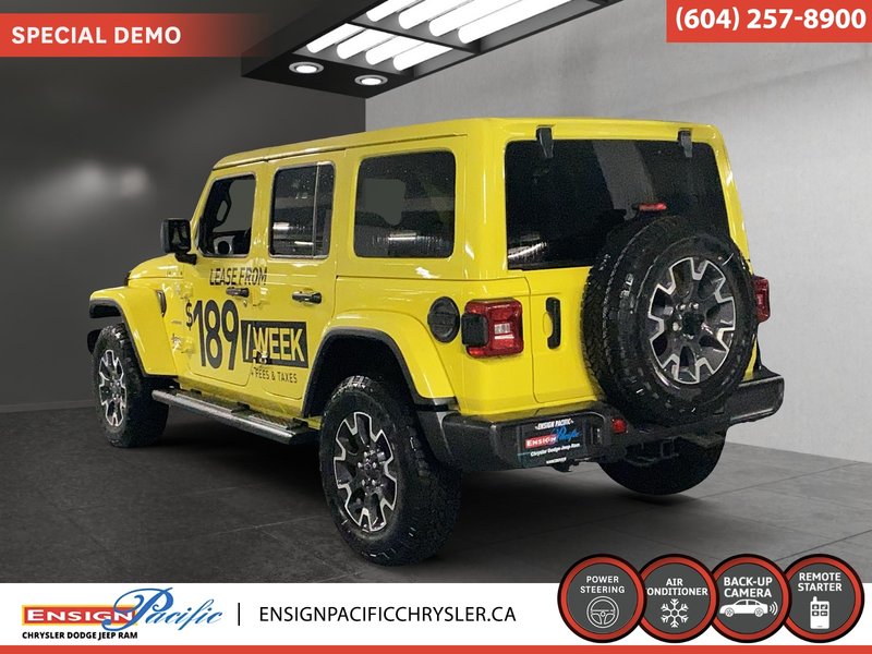 2024 Jeep Wrangler Sahara 4 Door 4x4