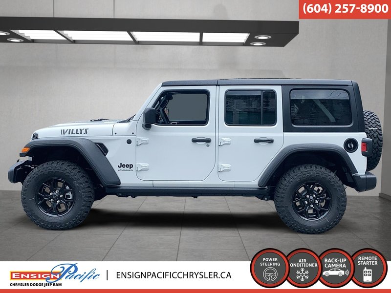 2025 Jeep Wrangler Willys 4 Door 4x4