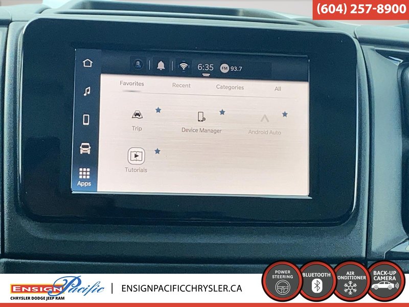 2026 Ram PROMASTER CARGO VAN 1500 TRADESMAN W/ PASS SEAT