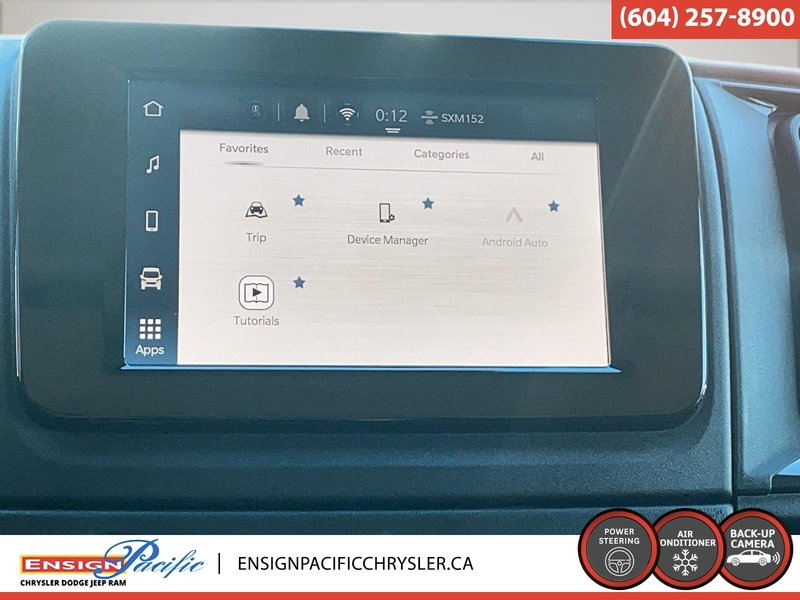 2026 Ram PROMASTER CARGO VAN 2500 TRADESMAN W/ PASS SEAT