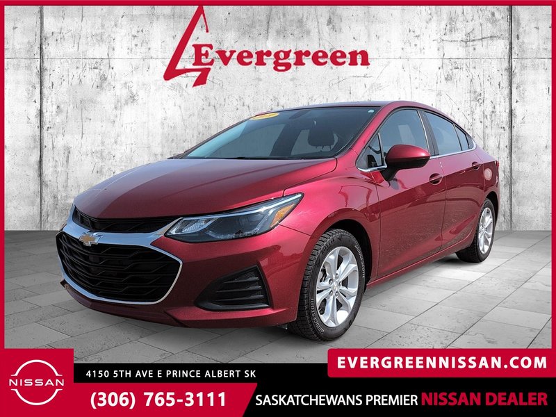 2019 Chevrolet Cruze LT GREAT FUEL ECONOMY AND SHARP LOOKING!