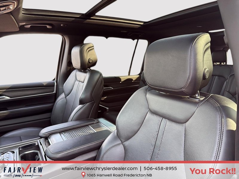 2023 Jeep Wagoneer Series III Three sunroof’s three TVs air suspension price tag over 120 K New
