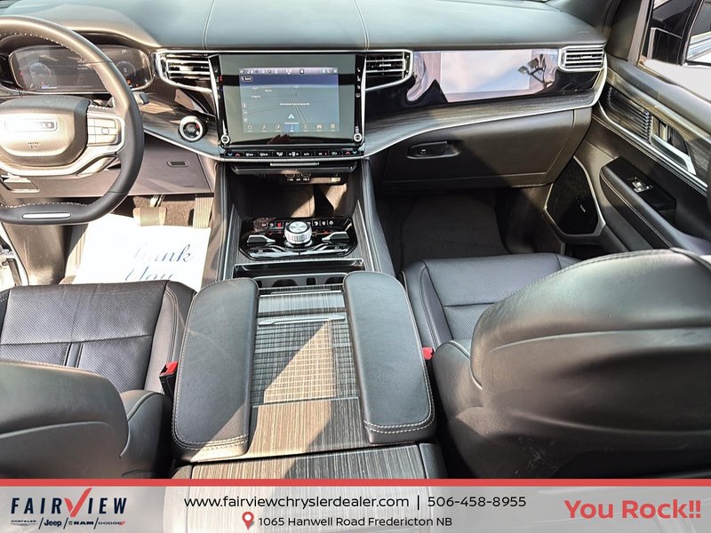 2023 Jeep Wagoneer Series III Three sunroof’s three TVs air suspension price tag over 120 K New