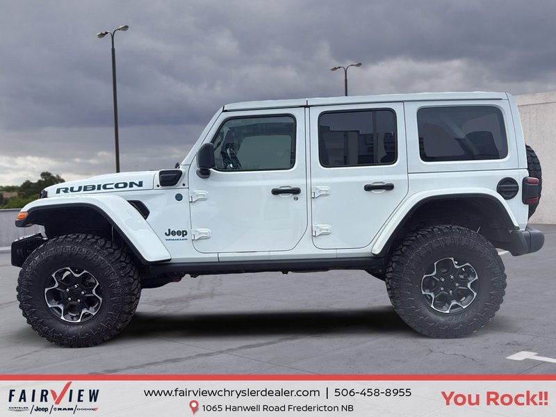 2023 Jeep Wrangler 4xe Rubicon 6 inch lift kit 37 inch tire wheel package