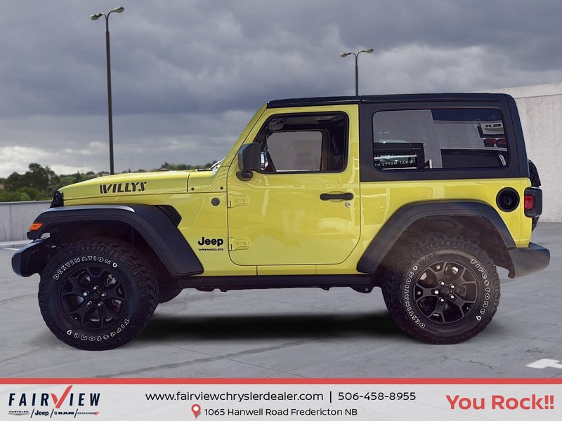 2023 Jeep Wrangler Willys Fresh lease return
