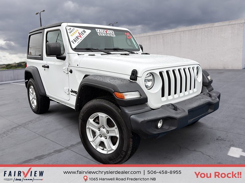 2023 Jeep Wrangler Sport S Six speed standard, cold weather group