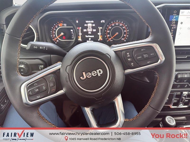 2024 Jeep Wrangler Sahara Two sets of tires and rims winter rims and tires are on