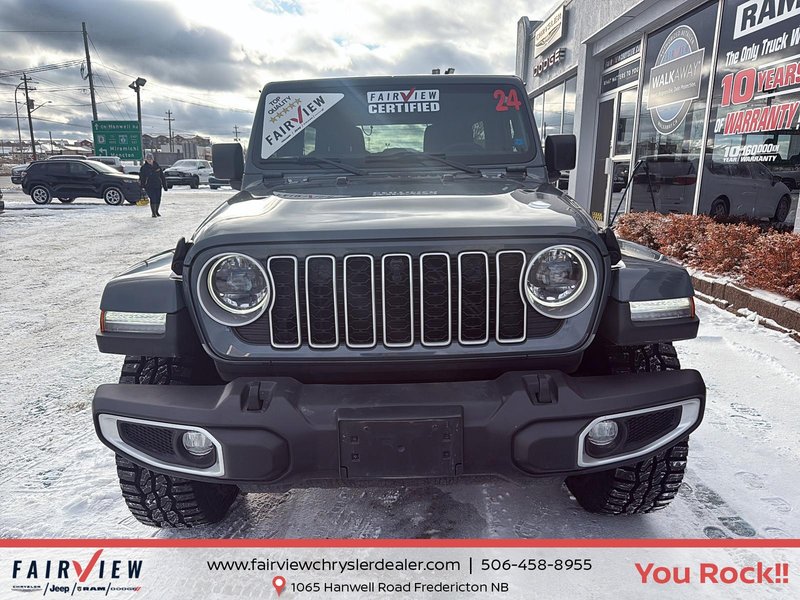 2024 Jeep Wrangler Sahara Two sets of tires and rims winter rims and tires are on