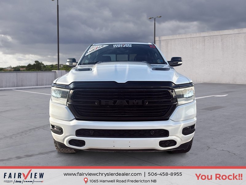 2022 Ram 1500 Laramie Sport package, 35 inch tire wheel package, fox lift kit