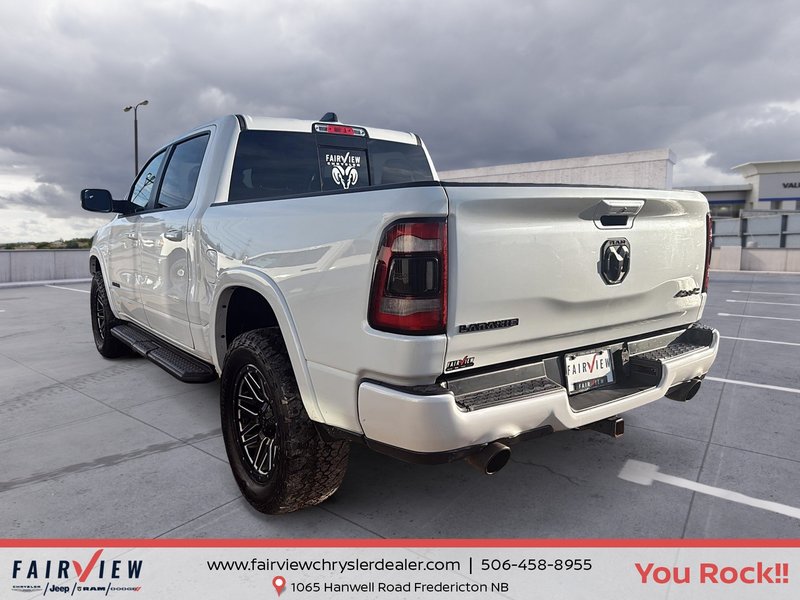 2022 Ram 1500 Laramie Sport package, 35 inch tire wheel package, fox lift kit