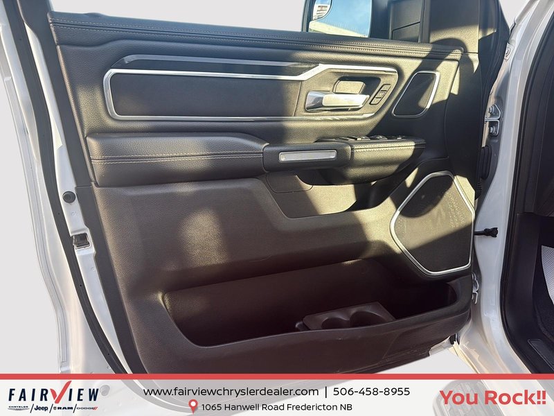 2022 Ram 1500 Laramie Sport package, 35 inch tire wheel package, fox lift kit