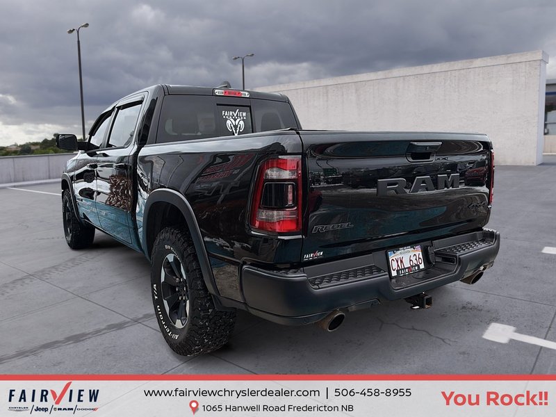 2023 Ram 1500 Rebel GT Upgraded 35 inch tire package hard tunnel cover