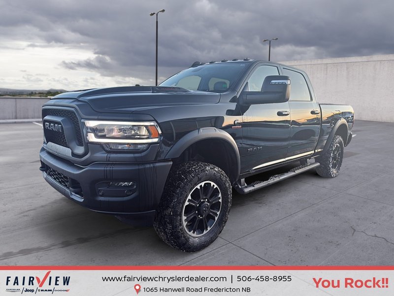 2024 Ram 2500 Rebel 2 inch lift kit 35 inch tire wheel package Fully loaded leather NAV Alpine audio sunroof
