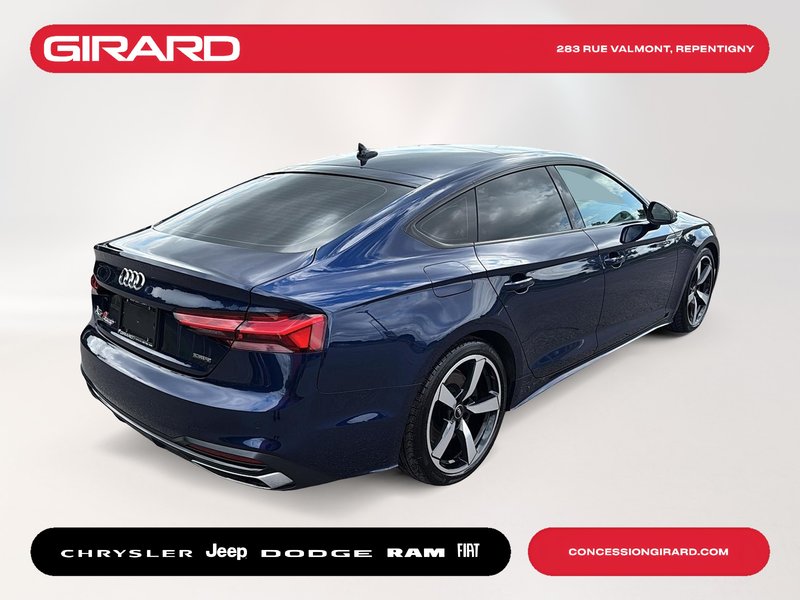 2024 Audi A5 Sportback Komfort BAS KM**261 HP**S-TRONIC**KOMFORT**BANDE 3M**