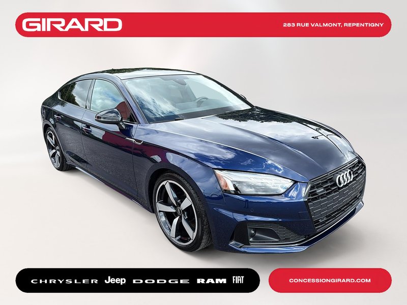 2024 Audi A5 Sportback Komfort BAS KM**261 HP**S-TRONIC**KOMFORT**BANDE 3M**