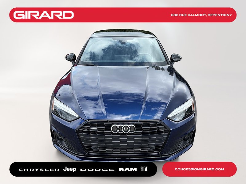 2024 Audi A5 Sportback Komfort BAS KM**261 HP**S-TRONIC**KOMFORT**BANDE 3M**