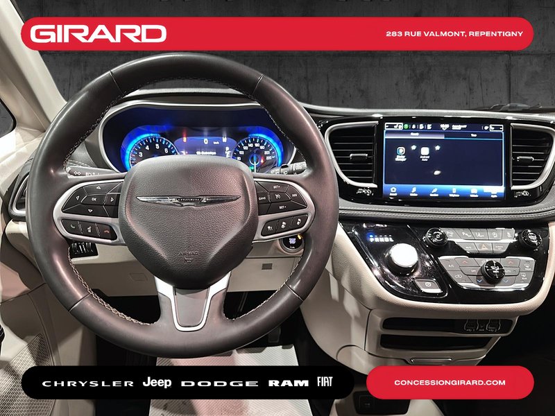 Chrysler Pacifica Touring L 2023 **STOW N GO**CAMÉRA 360**HAYON ÉLECTRIQUE**MAGS 17 PO**