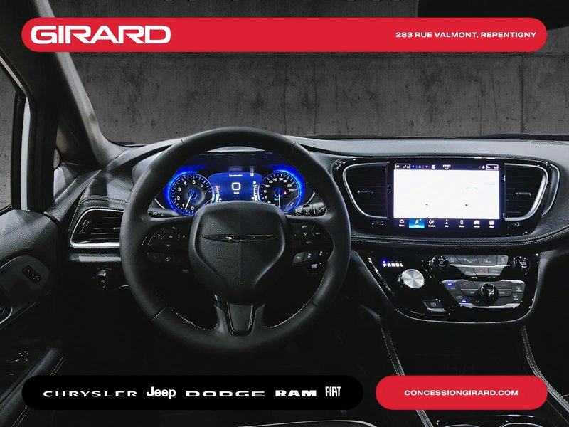 Chrysler Pacifica Limited 2025 NAV**TOIT PANO**ALPINE**CUIR**GROUPE TECH**JANTES 20 POUCES