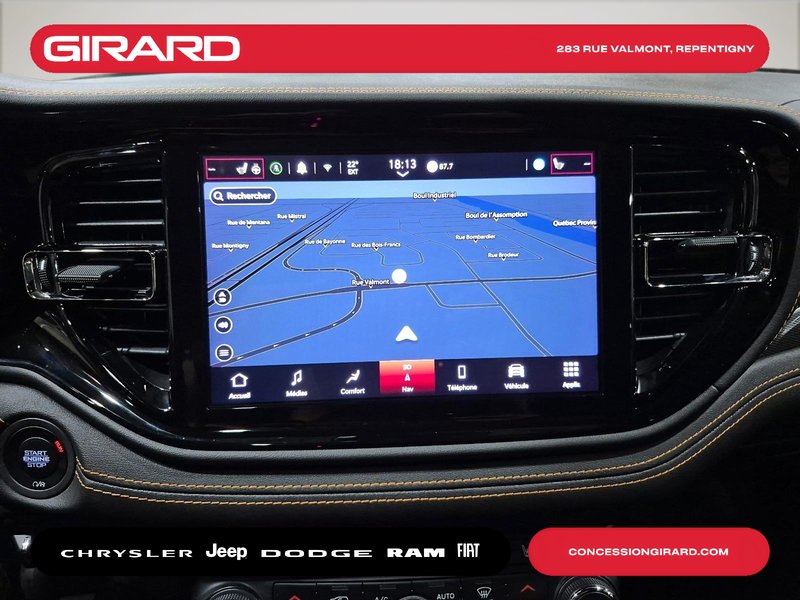 2023 Dodge Durango R/T Hemi Orange *GARANTIE PROLONGÉE*EDITION HEMI ORANGE*TOW N GO*