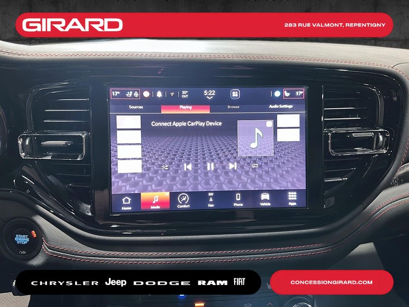 Dodge Durango R/T Plus 2024 **HEMI**EXHAUST DE PERFORMANCE**TOIT OUVRANT**SON HARMAN KARDON**