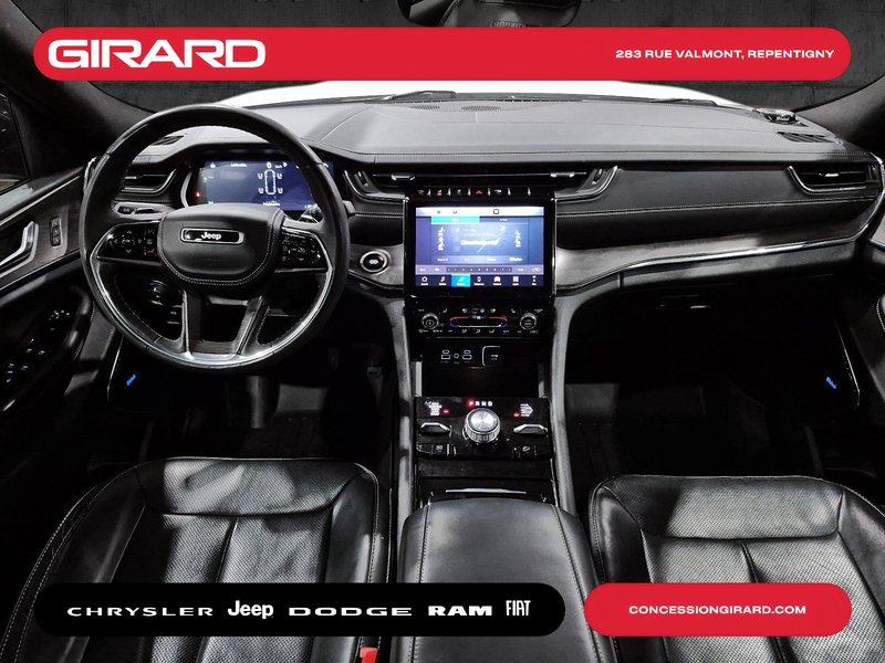 Jeep Grand Cherokee L Overland 2024 TOIT PANO**SIEGES VENTILES**SUSPENSION A AIR**AUDIO MCINTOSH**TOUJOURS SOUS GARANTIE JEEP