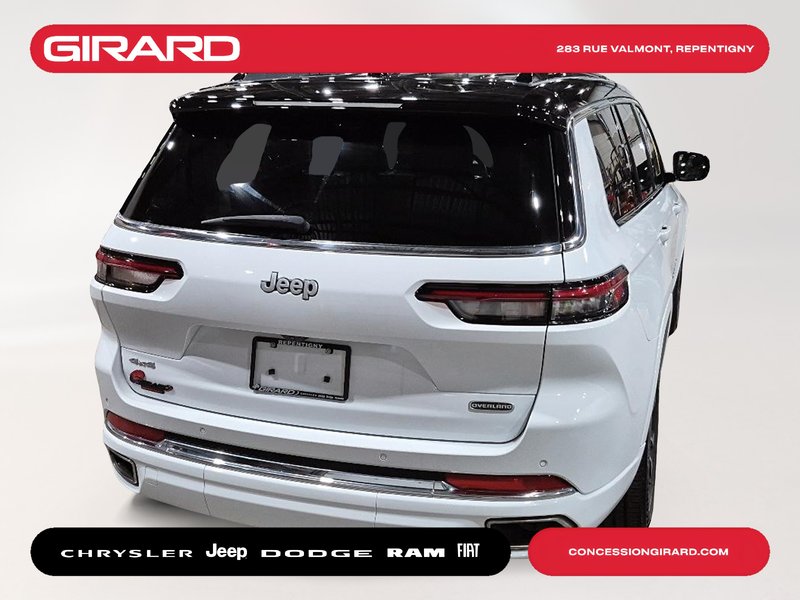 Jeep Grand Cherokee L Overland 2024 TOIT PANO**SIEGES VENTILES**SUSPENSION A AIR**AUDIO MCINTOSH**TOUJOURS SOUS GARANTIE JEEP