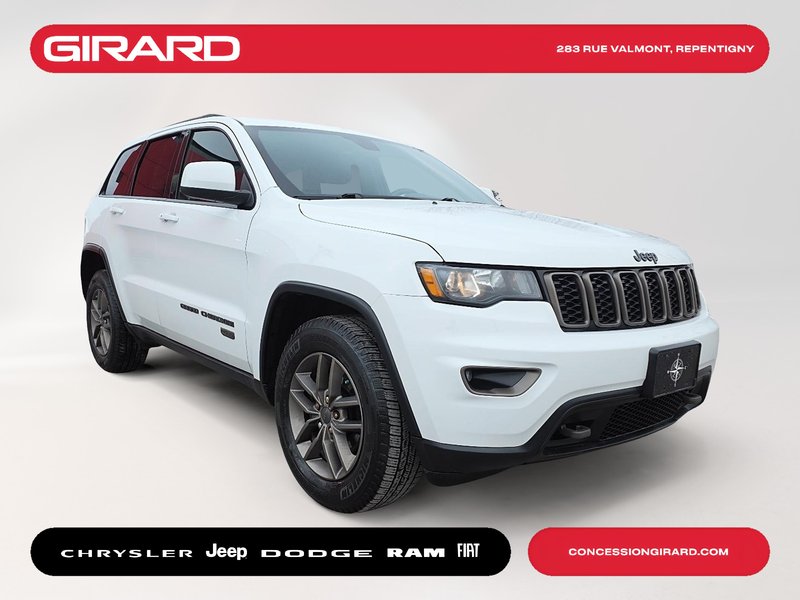 Jeep Grand Cherokee Laredo 75th Anniversary 2017 75e ANNIV, 8 PNEUS/8 ROUES, ENS. REMORQUAGE, 6200LBS