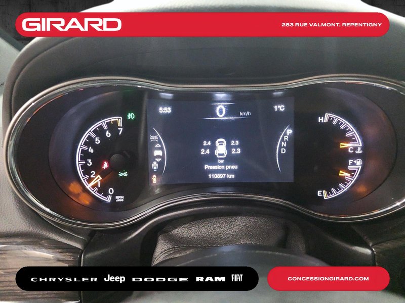 Jeep Grand Cherokee Overland 2018 TOIT PANO, ALPINE, PLAN OR, SIÈGES CHAUFFANTS/VENTILÉS