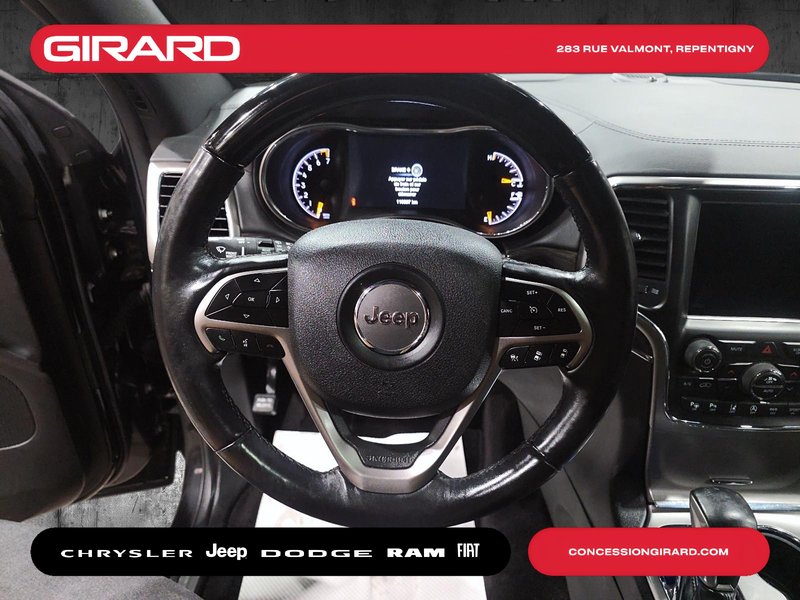 Jeep Grand Cherokee Overland 2018 TOIT PANO, ALPINE, PLAN OR, SIÈGES CHAUFFANTS/VENTILÉS
