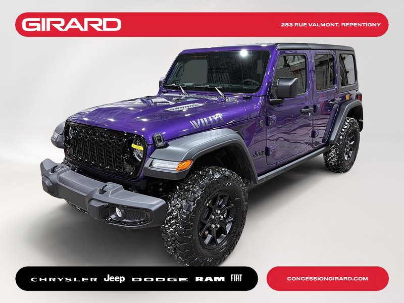 2026 Jeep Wrangler 4-Door WILLYS