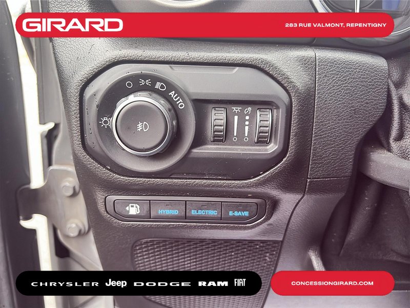 Jeep Wrangler 4xe Unlimited Rubicon 2021 SIÈGES+VOLANT CHAUFFANTS, 2 TOITS, 4X4