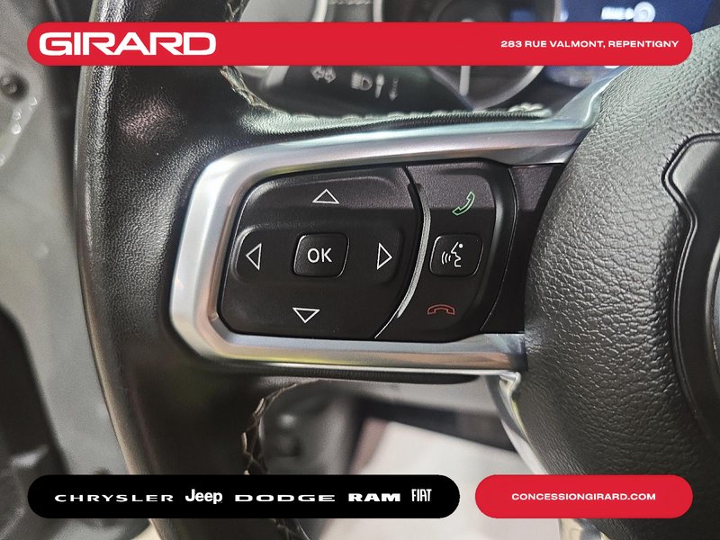 Jeep Wrangler 4xe Unlimited Sahara 2021 SYSTEME AUDIO ALPINE, ENS. DEUX TOITS, ENS. SECURITE EVOLUEE,