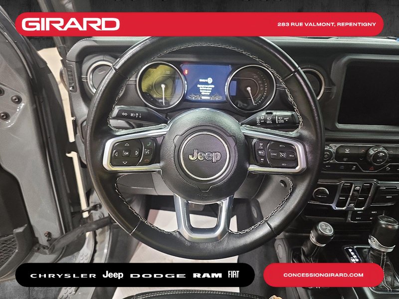 Jeep Wrangler 4xe Unlimited Sahara 2021 SYSTEME AUDIO ALPINE, ENS. DEUX TOITS, ENS. SECURITE EVOLUEE,