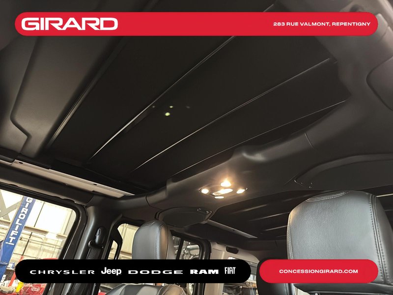 Jeep Wrangler 4xe Unlimited Sahara 2022 TOIT SKY, HYBRIDE, ENC. TEMPS FROID