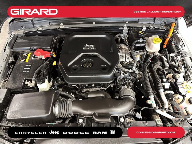 Jeep Wrangler 4xe Unlimited Sahara 2022 TOIT SKY, HYBRIDE, ENC. TEMPS FROID