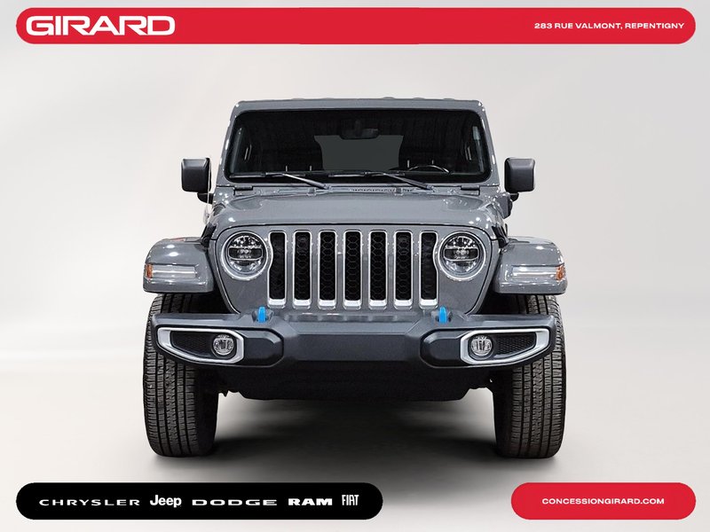 Jeep Wrangler 4xe Unlimited Sahara 2022 **JAMAIS ACCIDENTÉ**1 PROPRIÉTAIRE**AUDIO ALPINE**CUIR MCKINLEY**