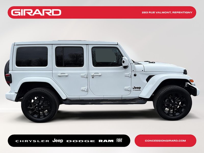 Jeep Wrangler Unlimited High Altitude 2021 TOIT SKY ONE-TOUCH*CUIR*MAGS 20''*1 PROPRIETAIRE